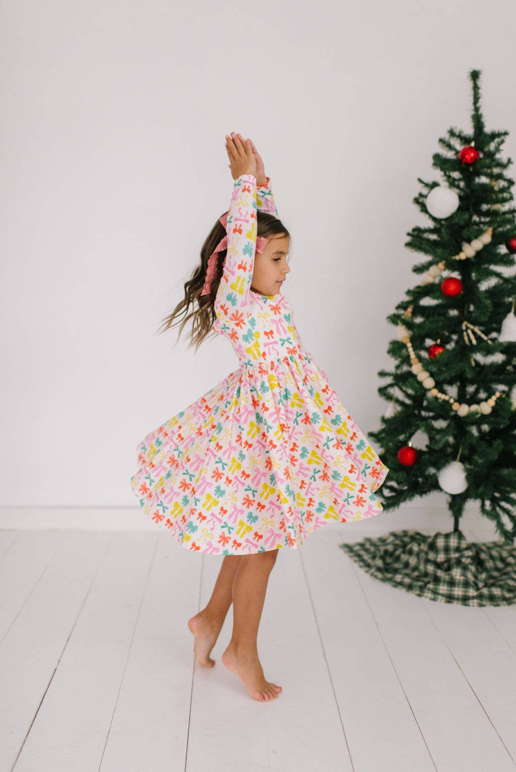 Gwendolyn Dress - Holiday Bows
