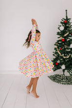 Load image into Gallery viewer, Gwendolyn Dress - Holiday Bows

