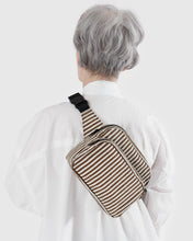 Load image into Gallery viewer, Fanny Pack - Brown Stripe
