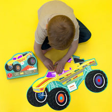 Load image into Gallery viewer, Cars 20pc &quot;Monster Truck&quot; Shaped Jigsaw with Shaped Box
