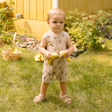 Load image into Gallery viewer, Monkey Print Sleeveless Romper

