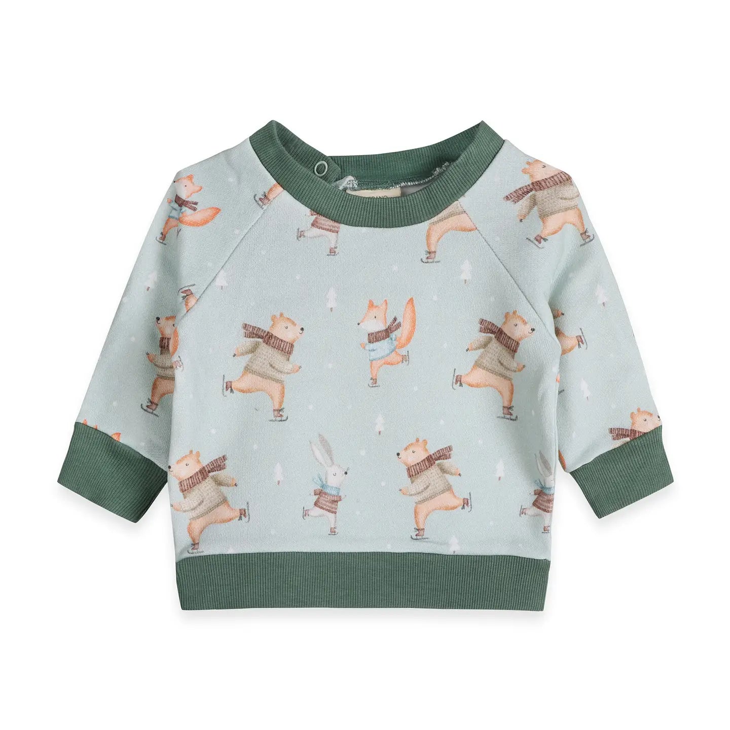 Ice Skaters Baby Sweatshirt & Pants Set
