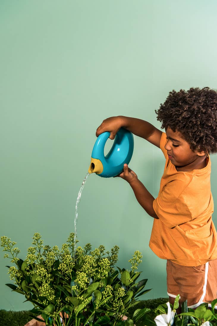 Playful Watering Can. Beach and Sand Toy (Lagoon)