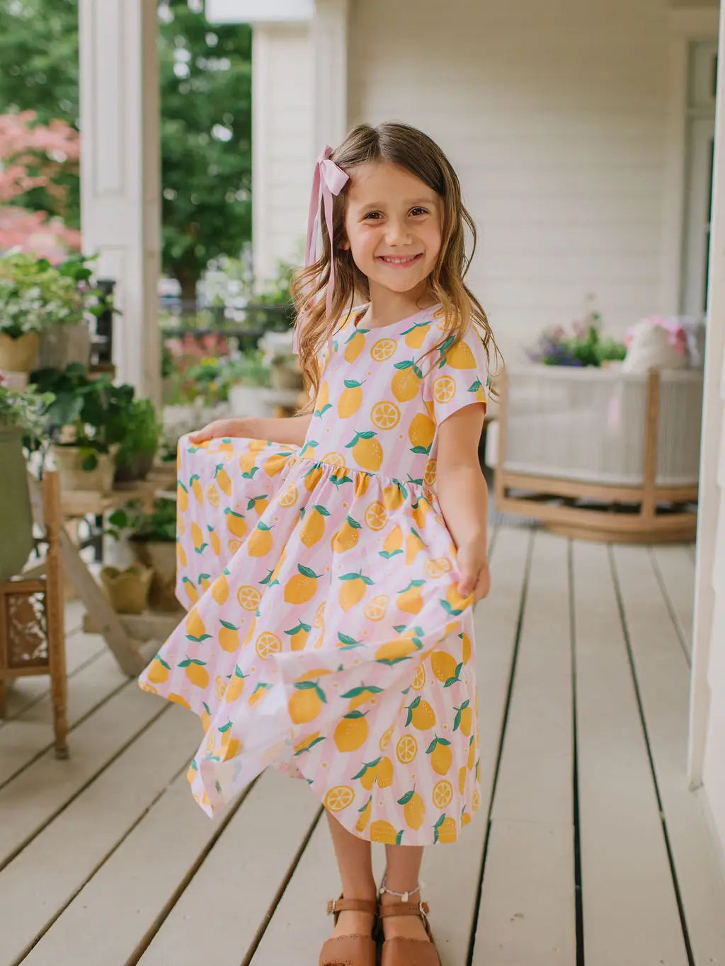 Classic Twirl Dress - Lemonade