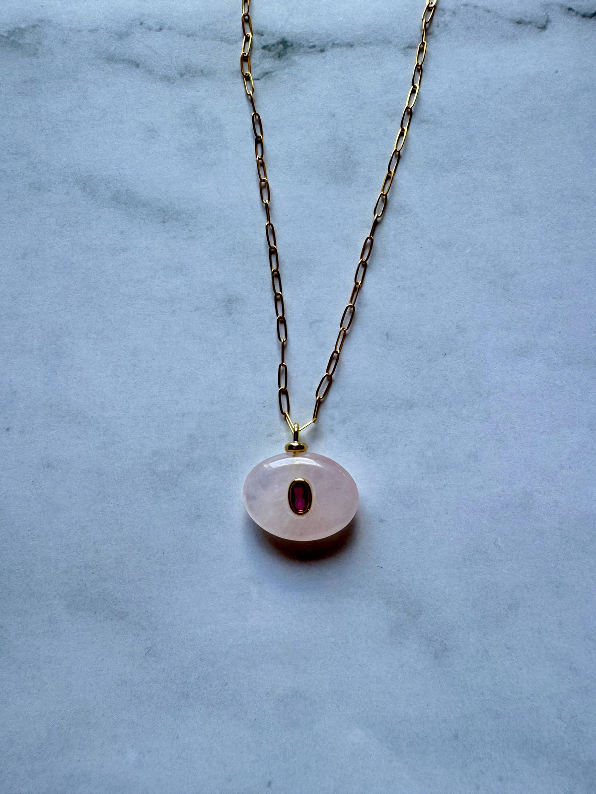 Boheme Gemstone Pendant Necklace - Three Colors