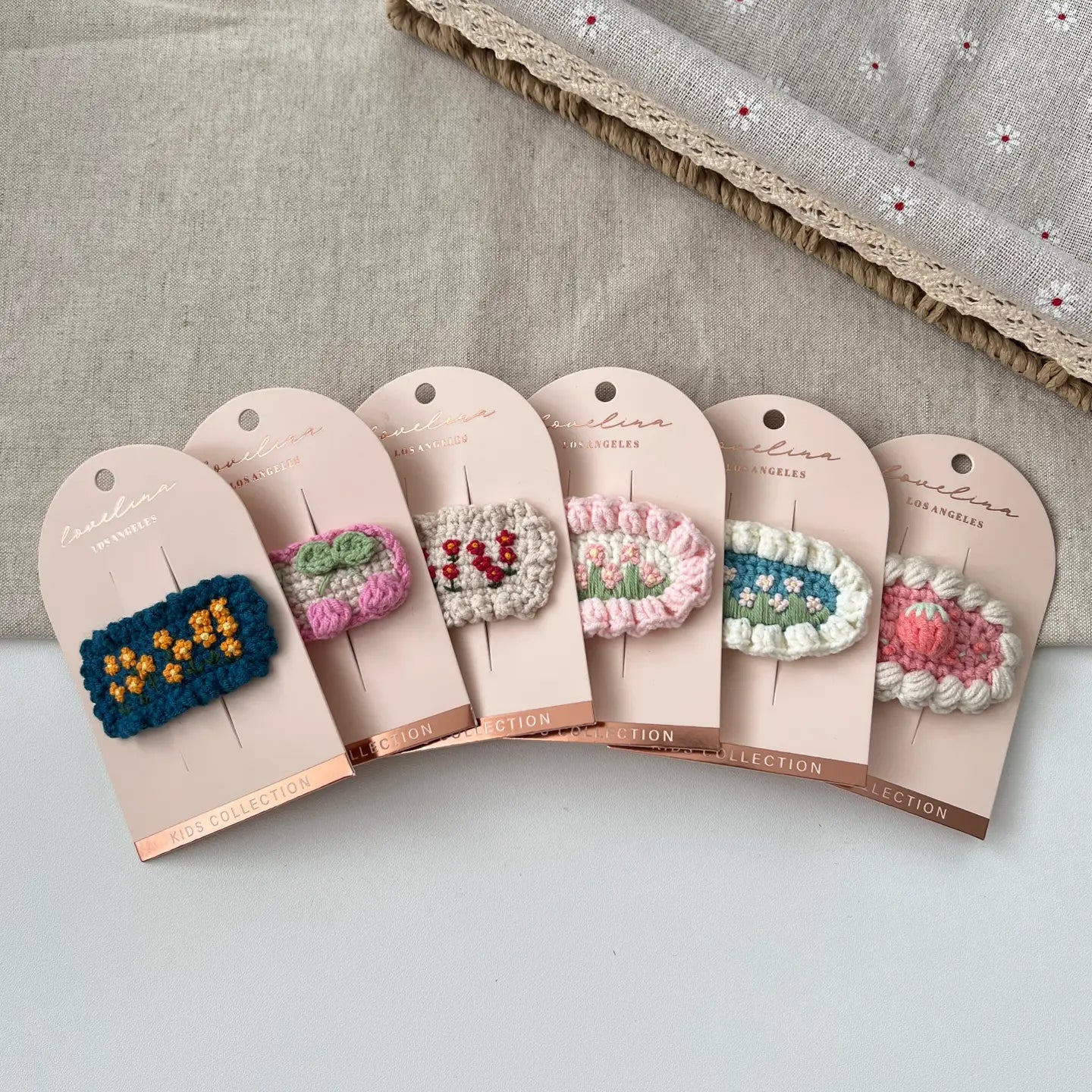 Kids Flower Garden Hair Clips - Several Styles