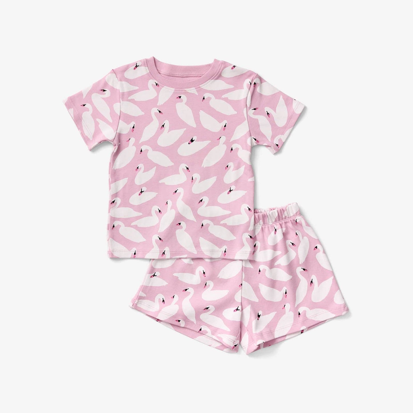 Shirt + Short Set - Swan
