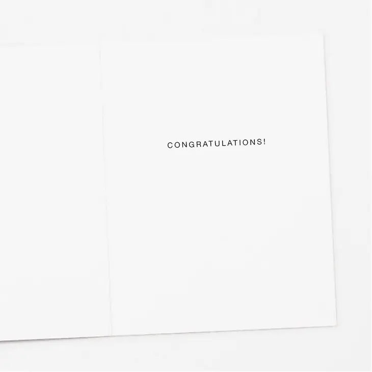 Giraffe New Little One Baby Card