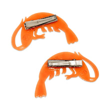 Load image into Gallery viewer, Shrimp Alligator Hair Clip Set
