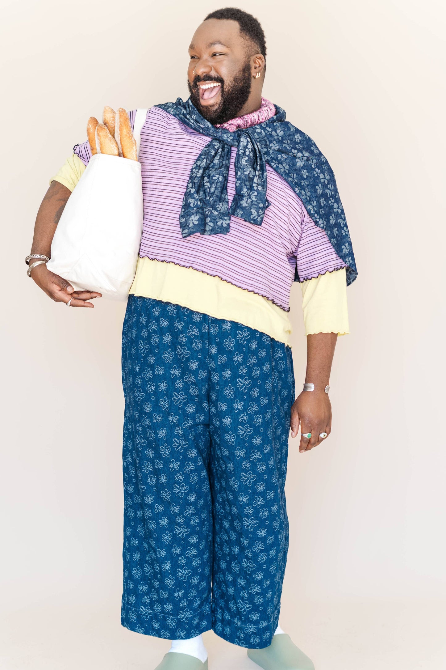Daisy Denim Wide Leg Pant