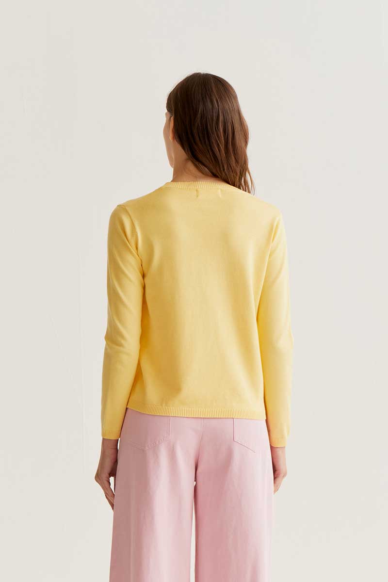 Tulip Sweater - Yellow