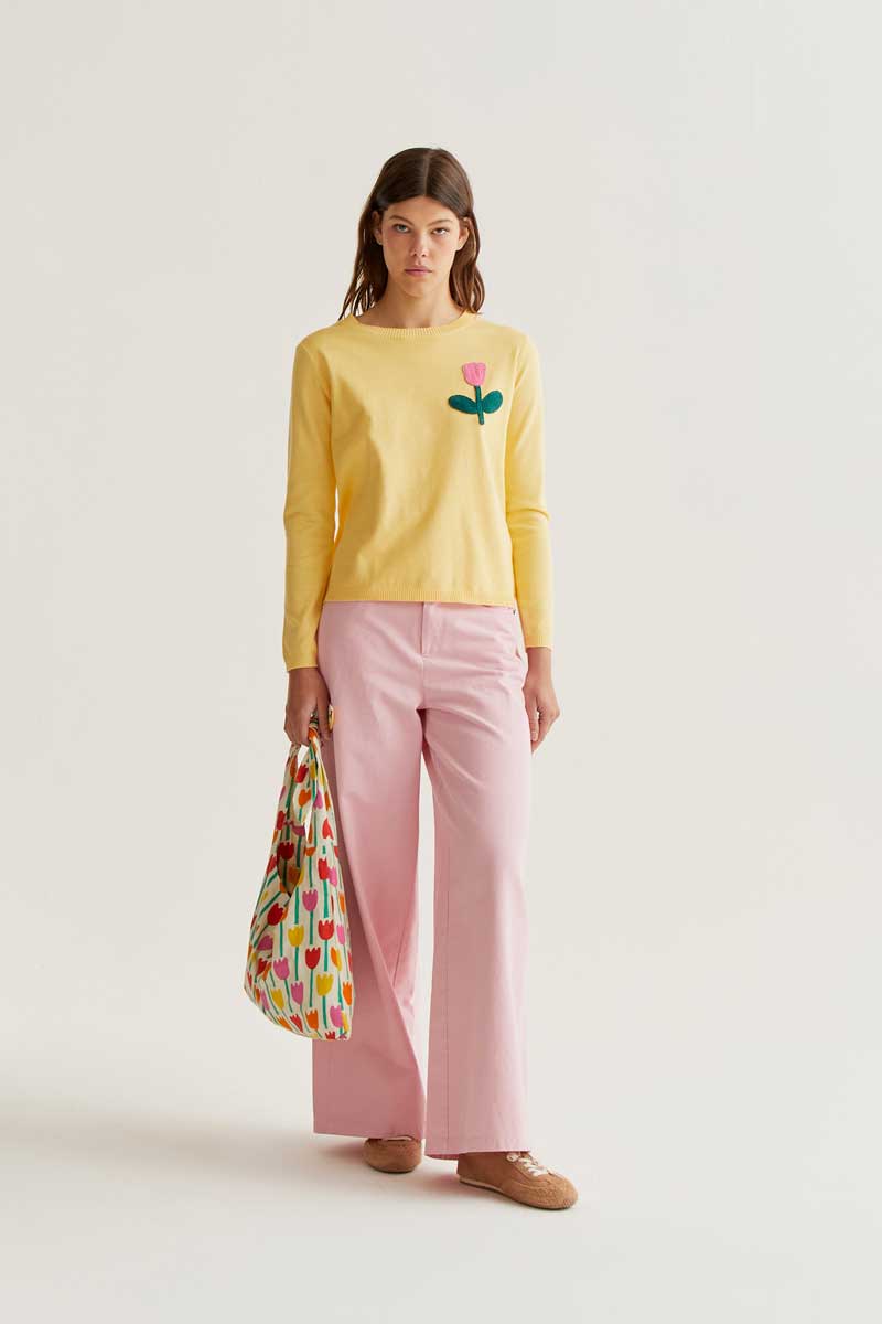 Tulip Sweater - Yellow