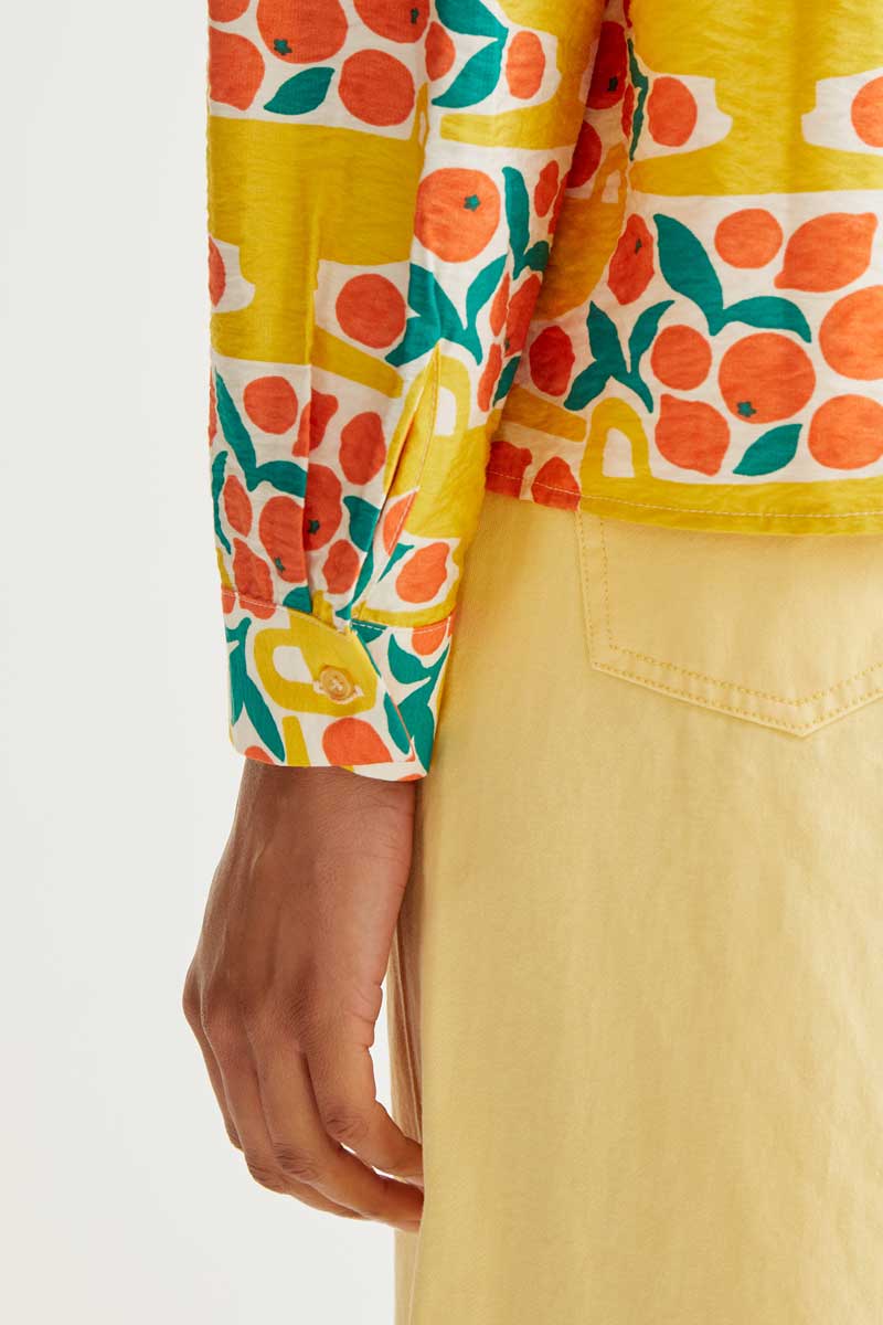 Citrus L/S Shirt - Yellow/Orange