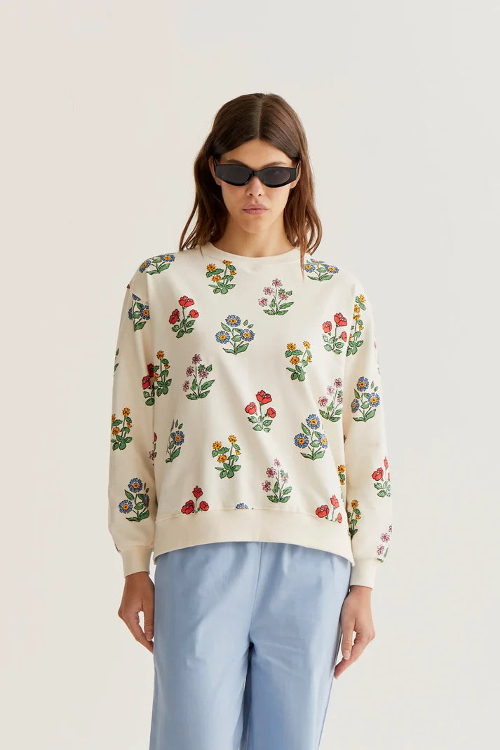 Gardener Print Sweatshirt