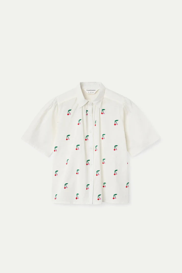 Cherries Print Shirt