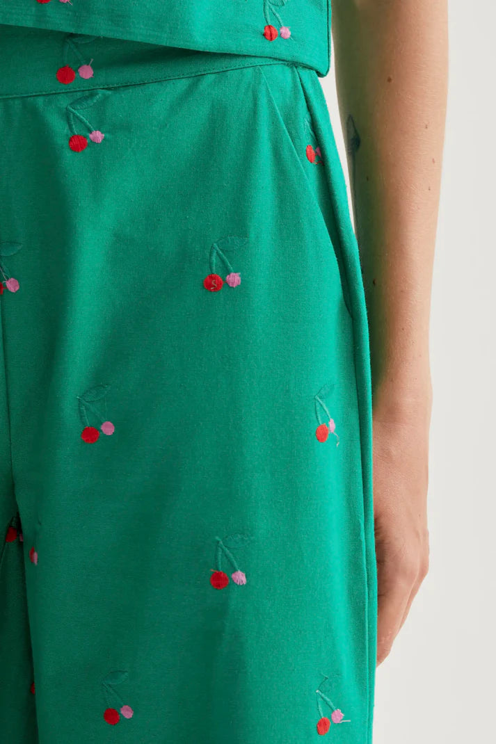 Cherry Pants - Green