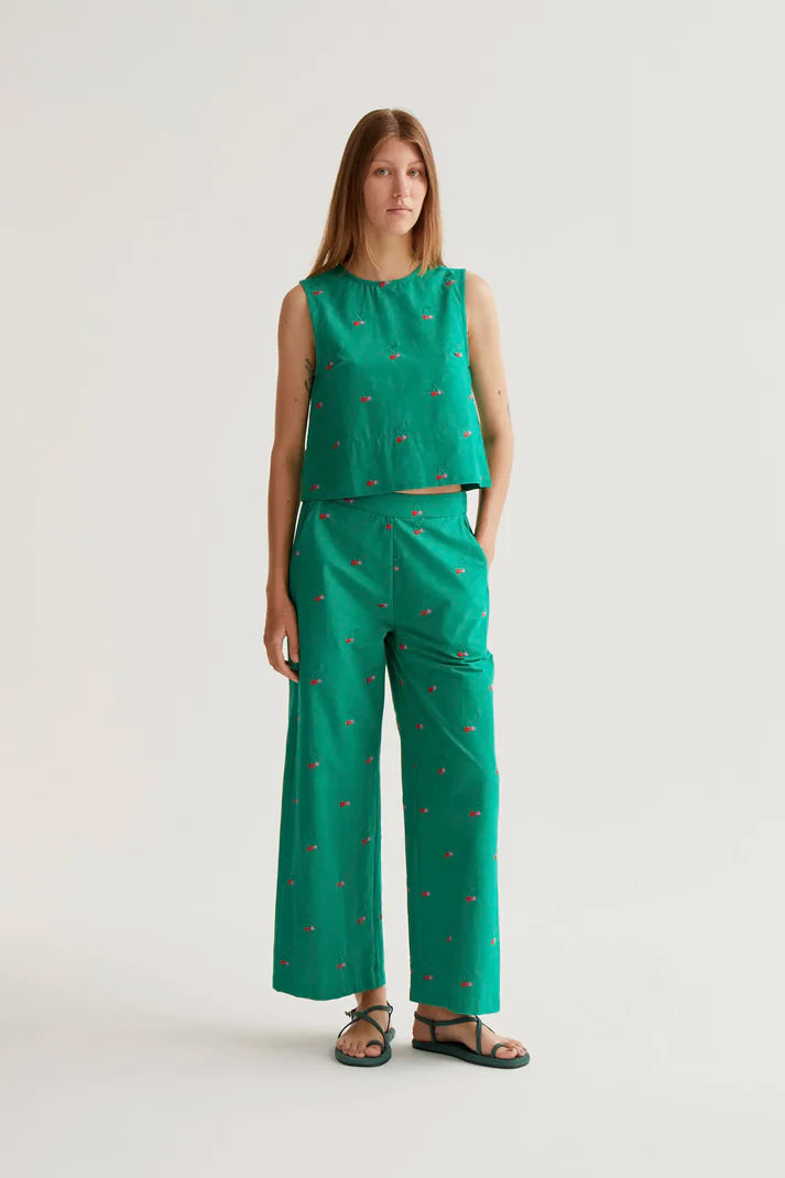 Cherry Pants - Green