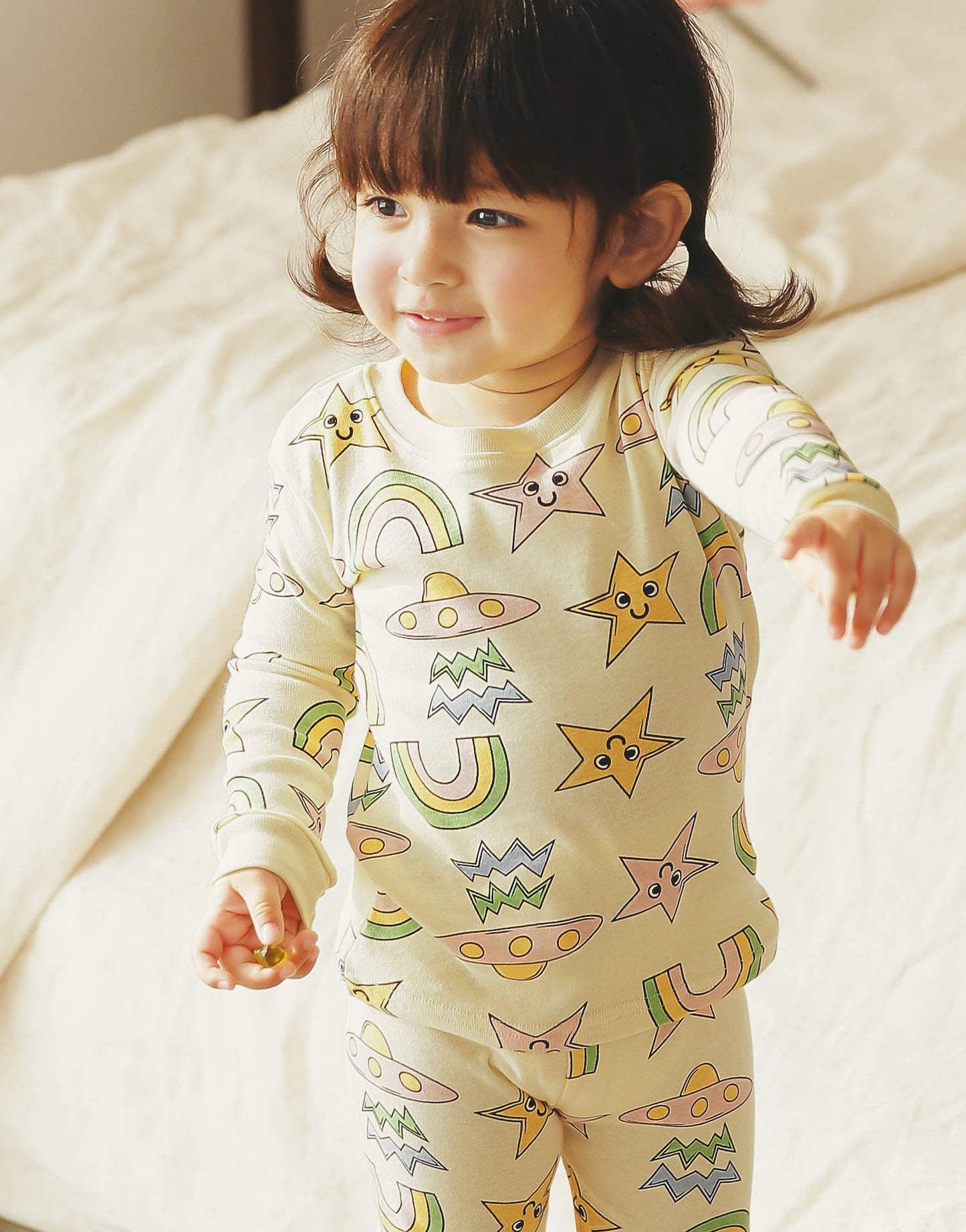 Happy Day Cotton Long Sleeve PJs-C