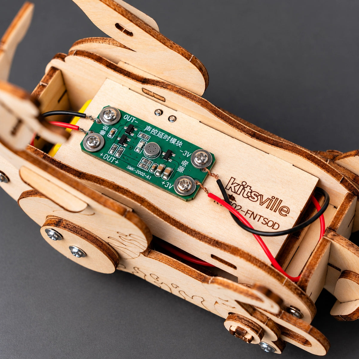 Sound-Activated T-Rex Robot Kit