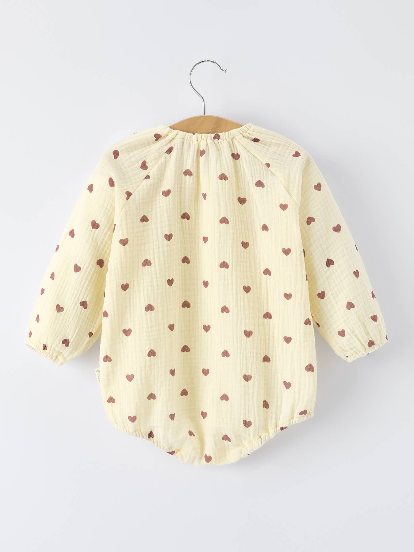 Heart Long Sleeve Romper