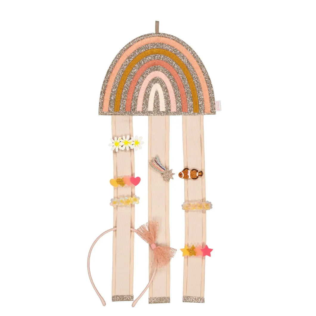 Wall Clip Holder - Pink Rainbow