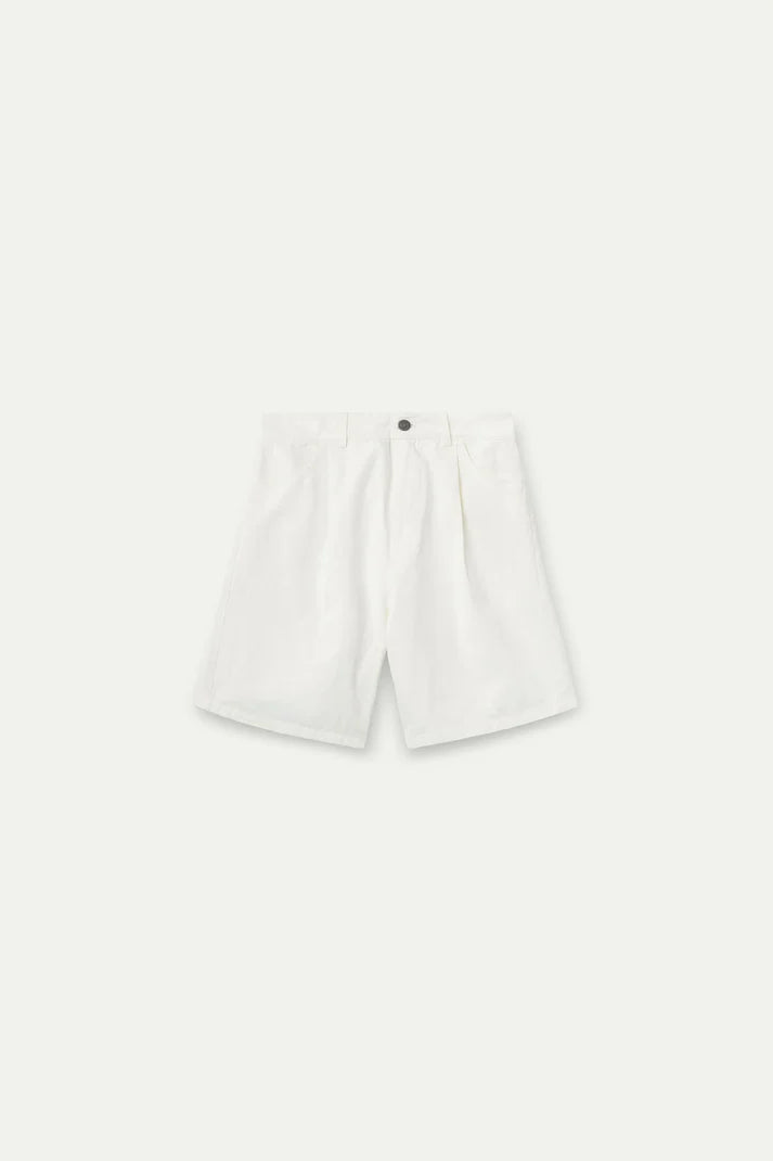 Long White Shorts
