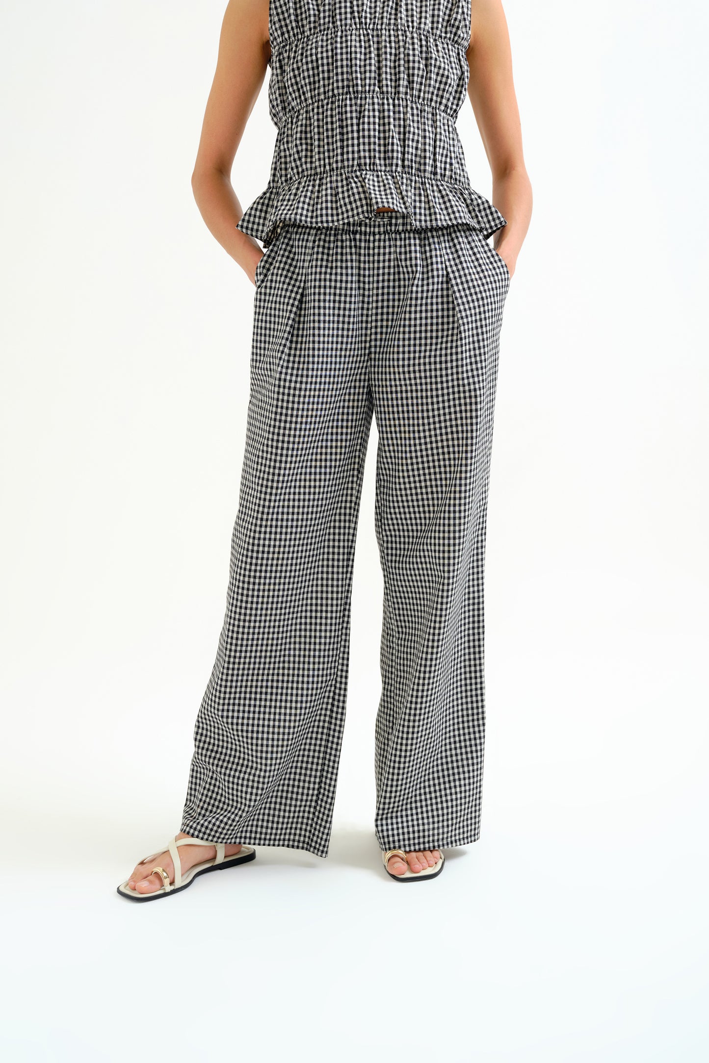 Gingham Pants