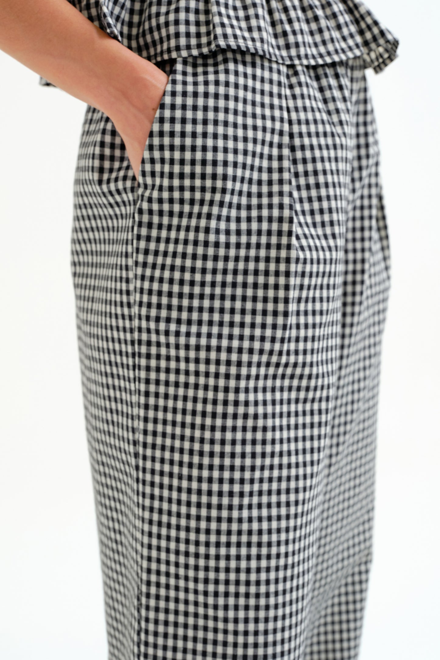 Gingham Pants