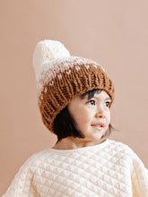 Load image into Gallery viewer, Nell Stripe Hat - Blush/Walnut
