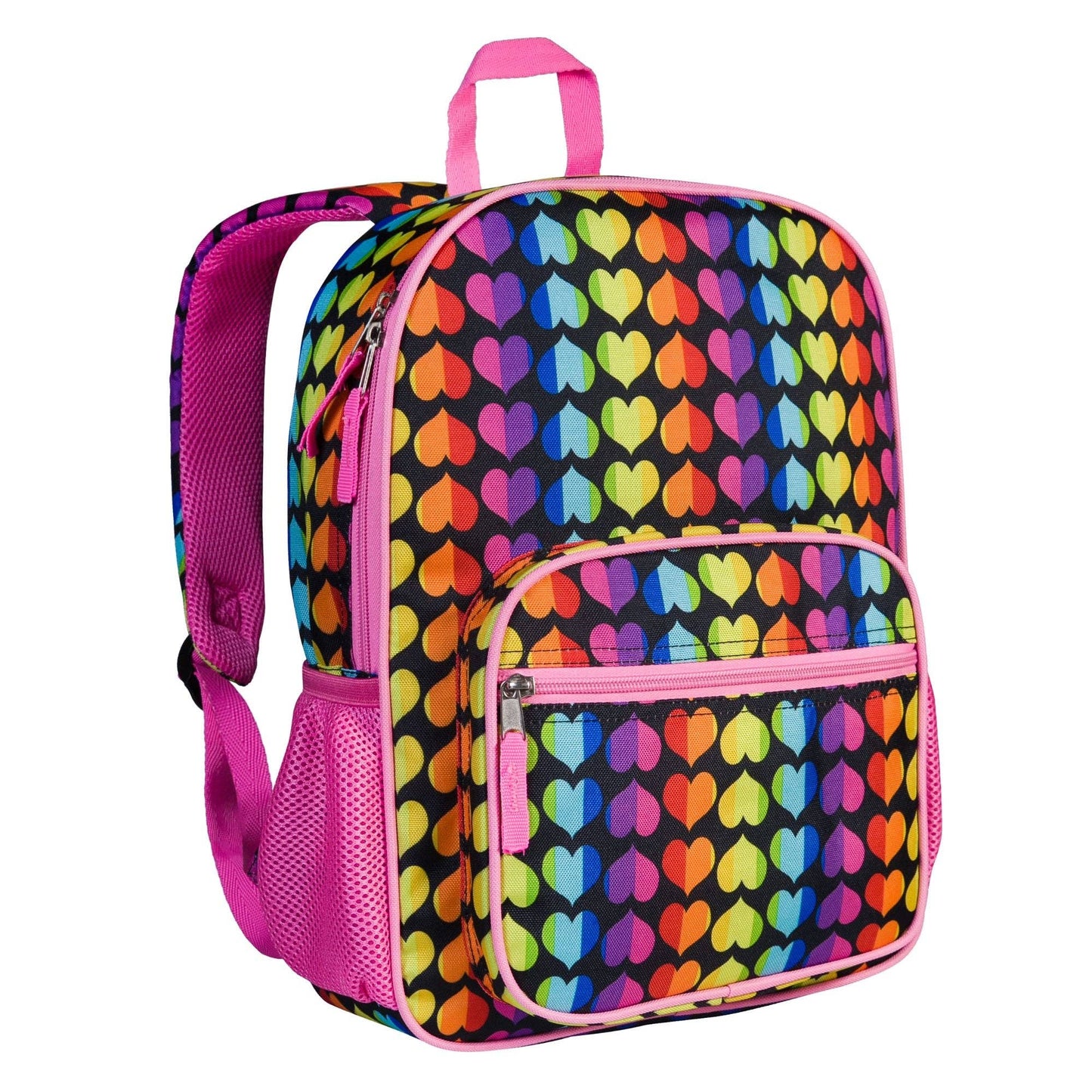 Rainbow Hearts Recycled Eco Backpack