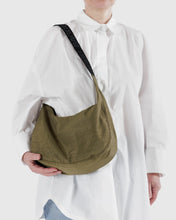 Load image into Gallery viewer, Medium Nylon Crescent Bag - Olive
