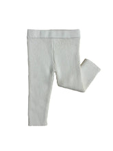 Load image into Gallery viewer, Baby Rib Leggings - Cream

