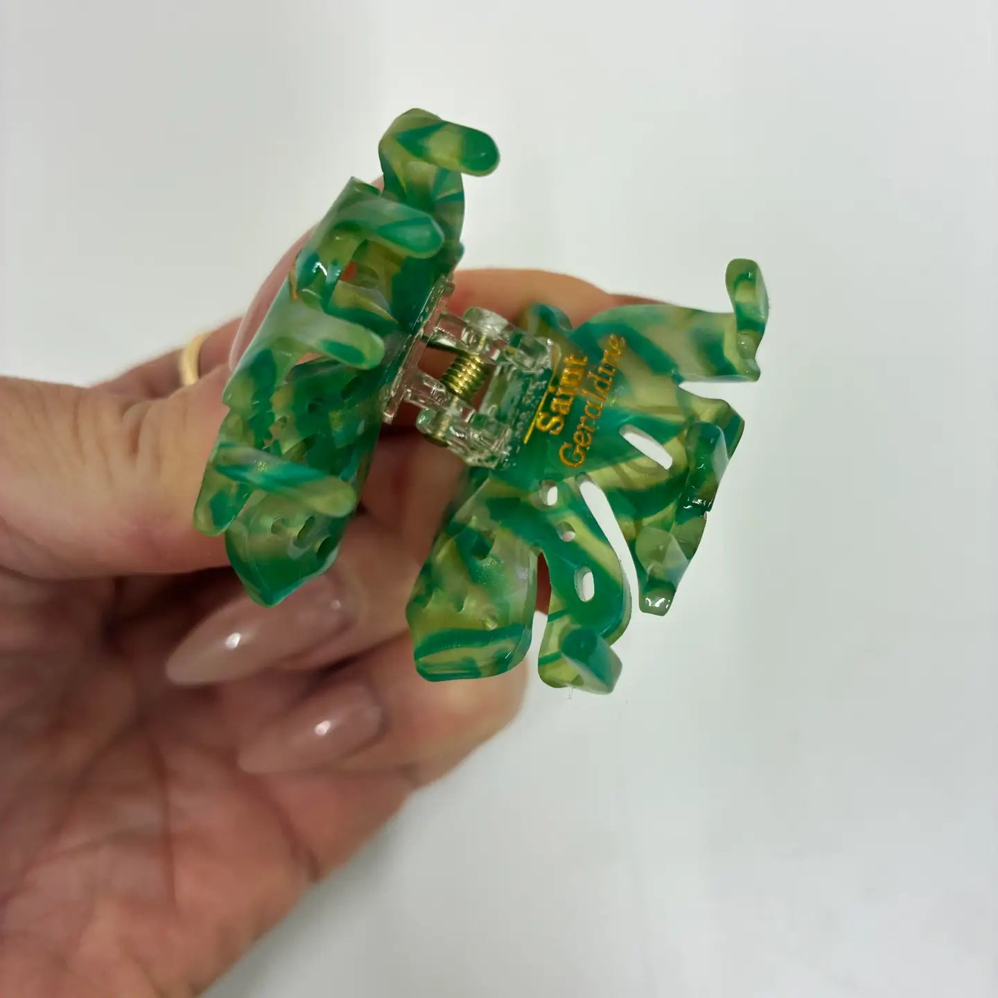 Mini Monstera Hair Claw