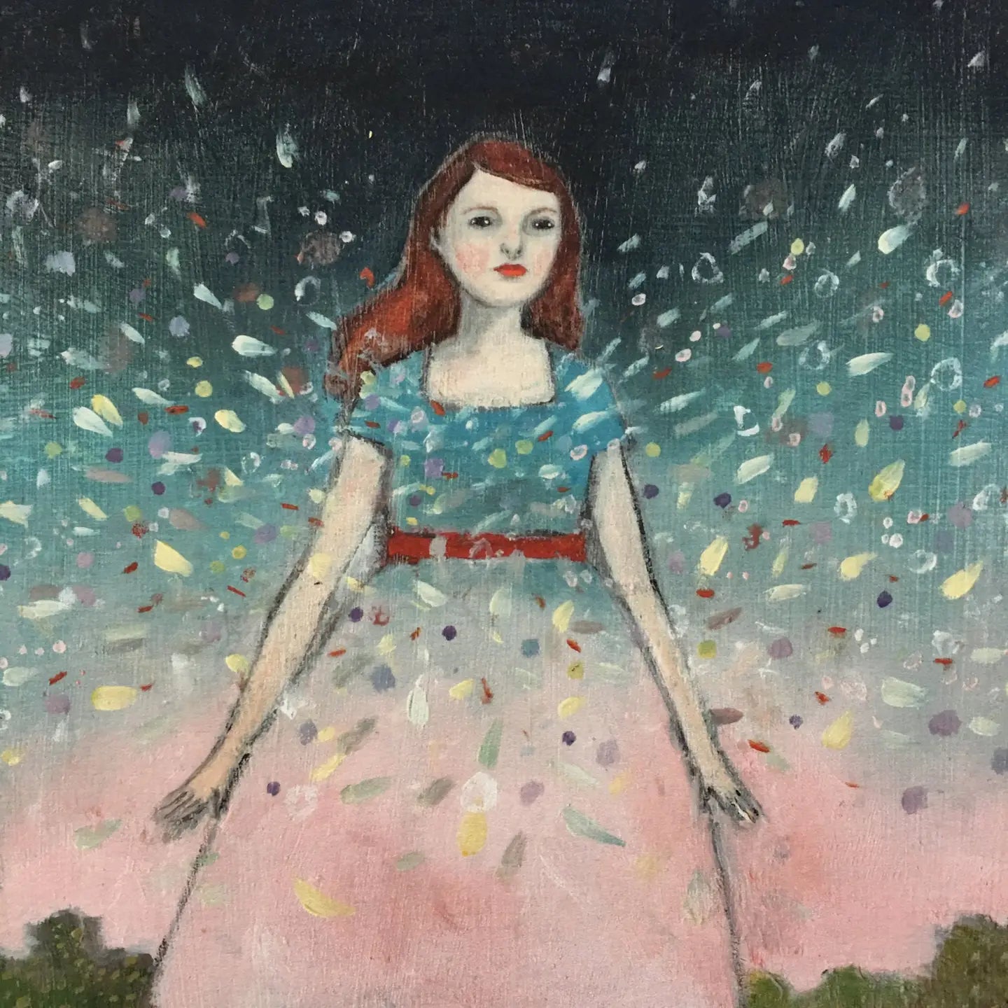 Her Light Shattered the Dark - Print