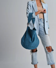 Load image into Gallery viewer, Anna Soft Suede Bag - Jeans
