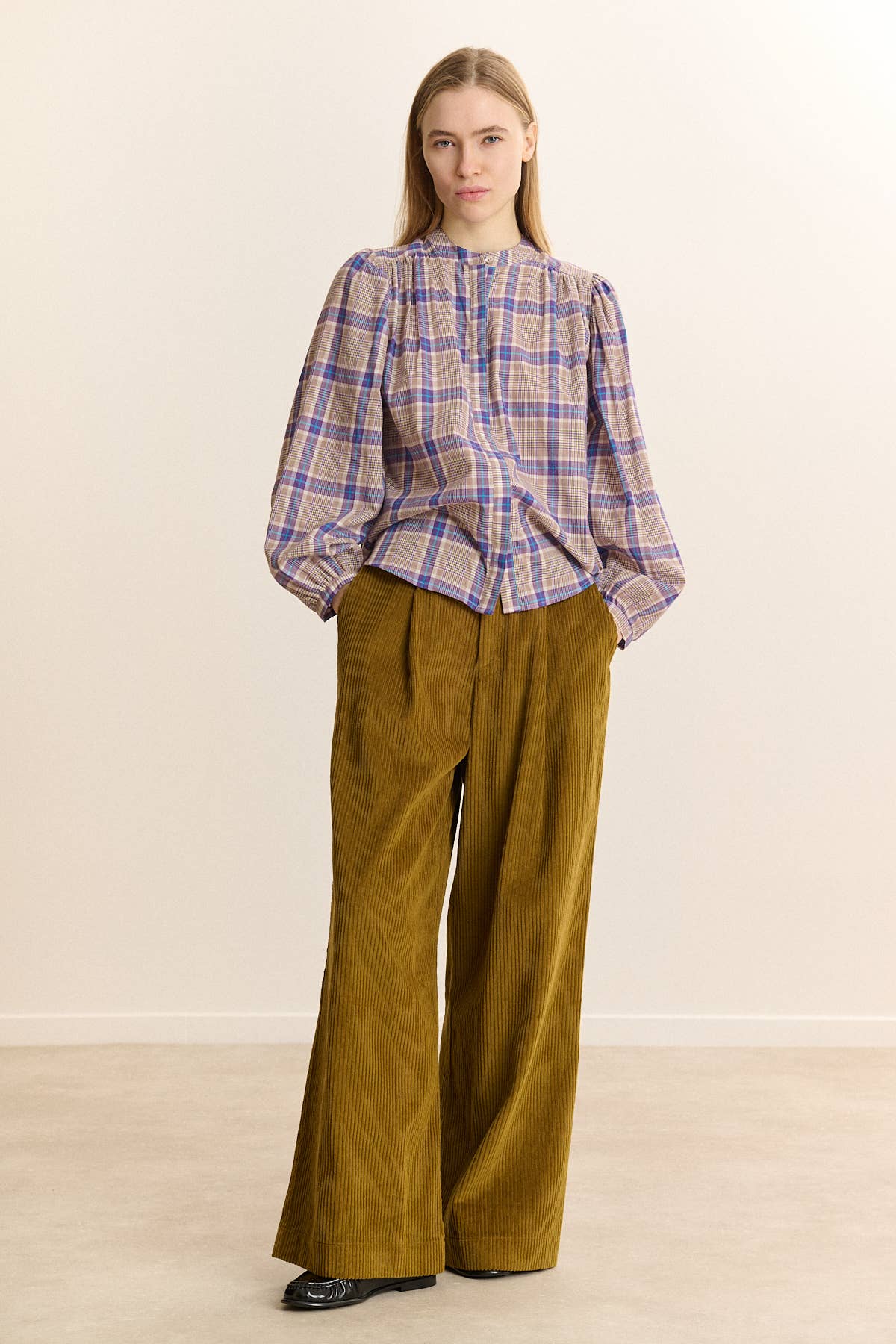 Checked Ketty Blouse