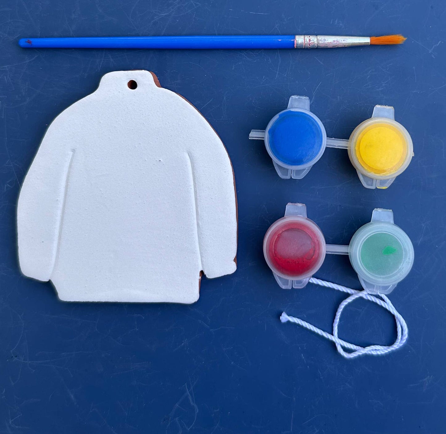 DIY Ornament Kit – Holiday Sweater – Christmas Colors