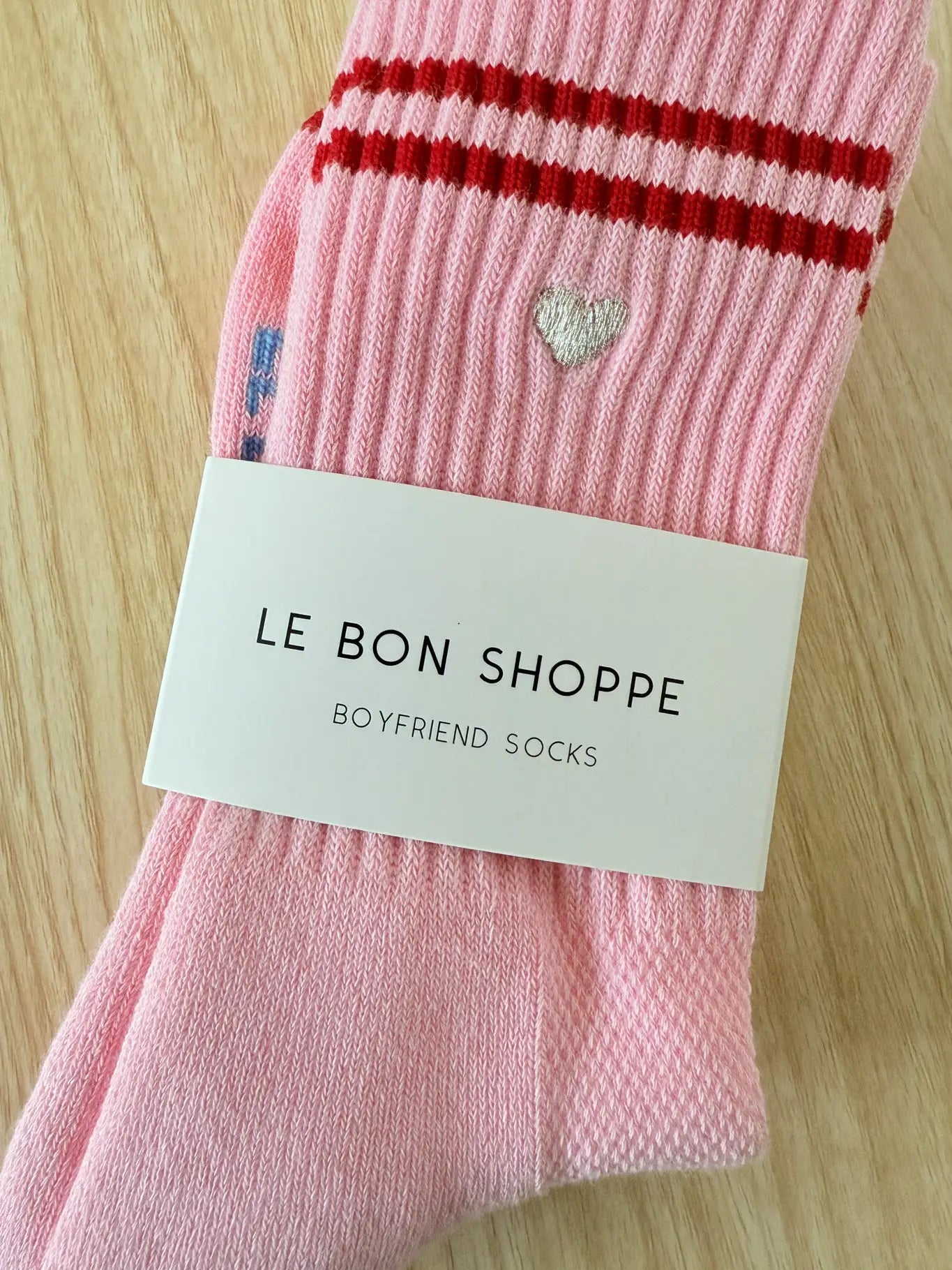 Embroidered Boyfriend Socks