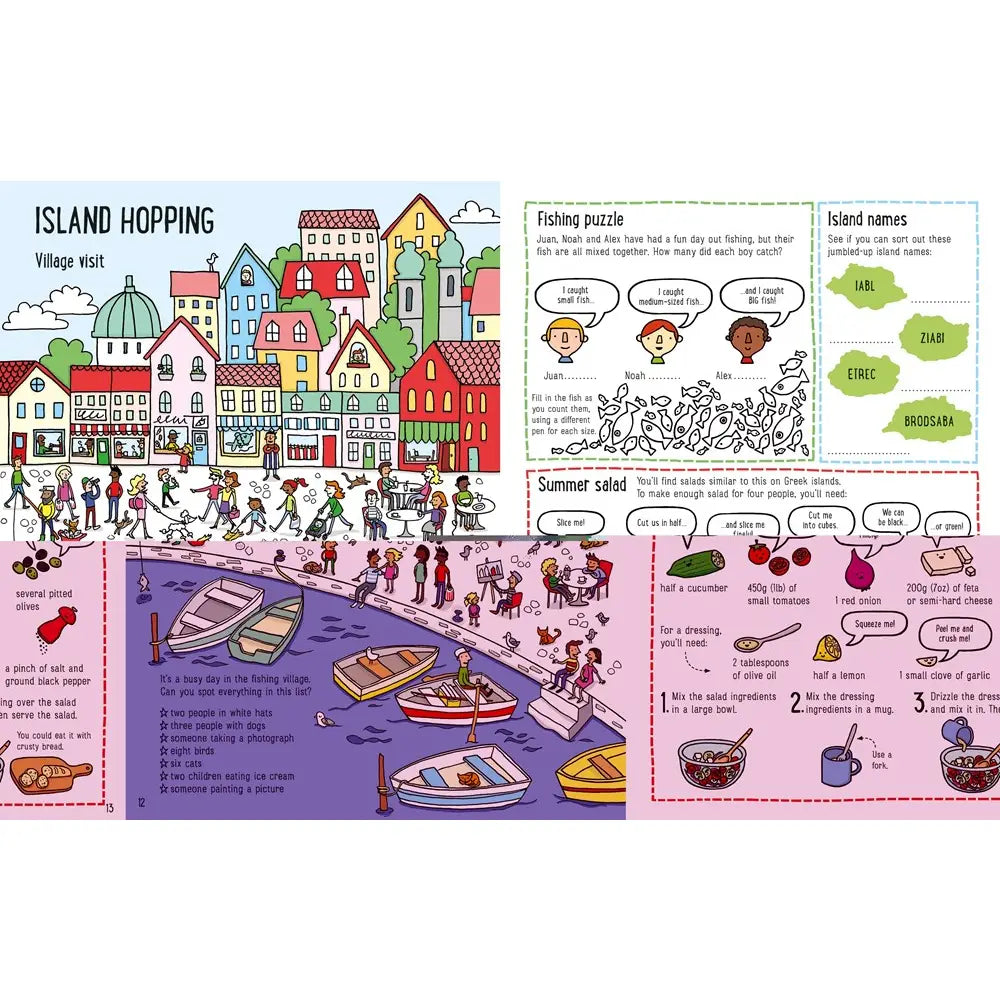 Vacation Activity Book