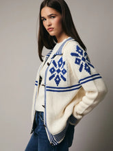 Load image into Gallery viewer, Snowflake Graphic Cardigan
