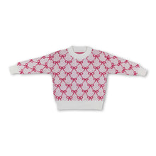 Load image into Gallery viewer, Pink bow kids sweater
