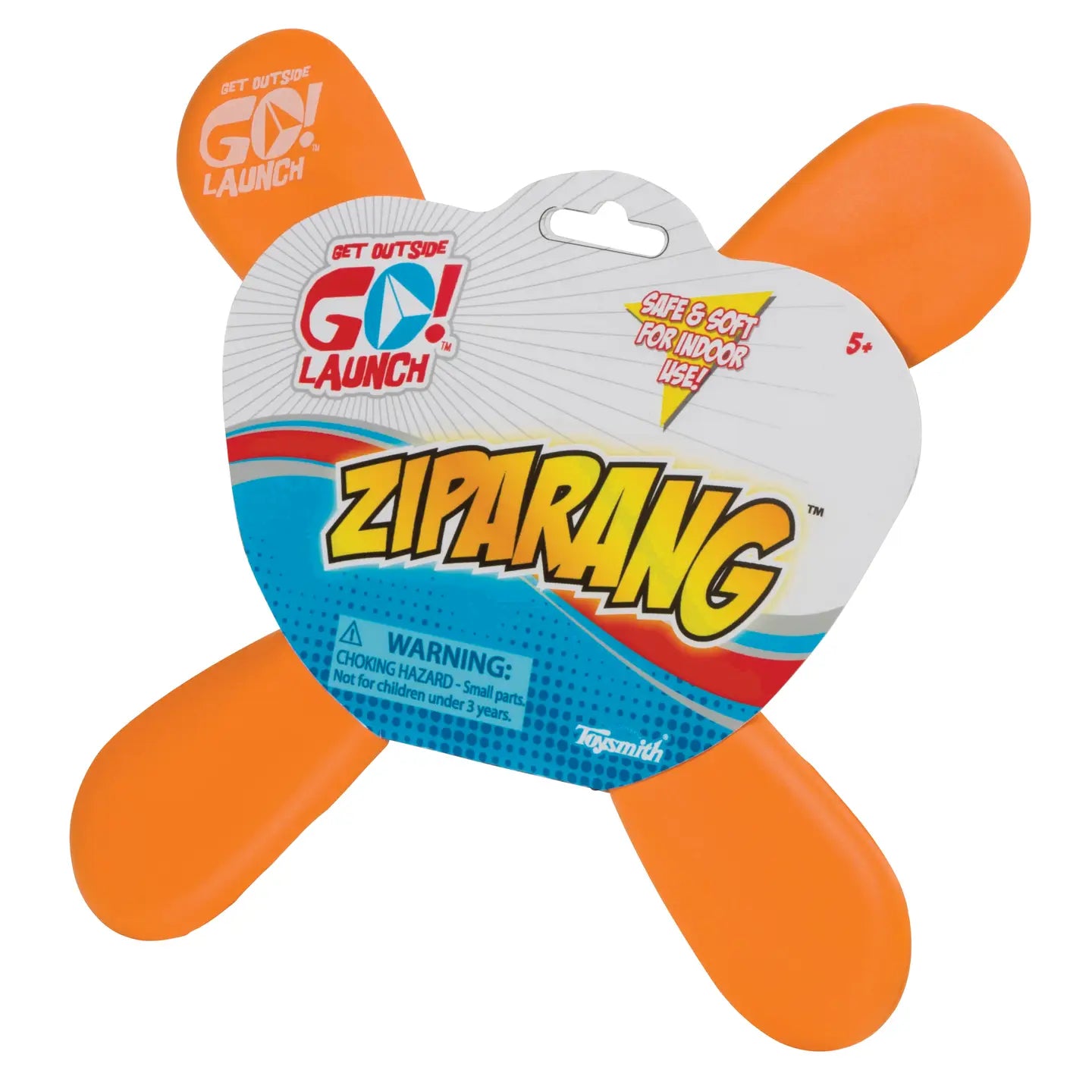 Get Outside Go!™ Launch Ziparang Boomerang, Soft, Indoor