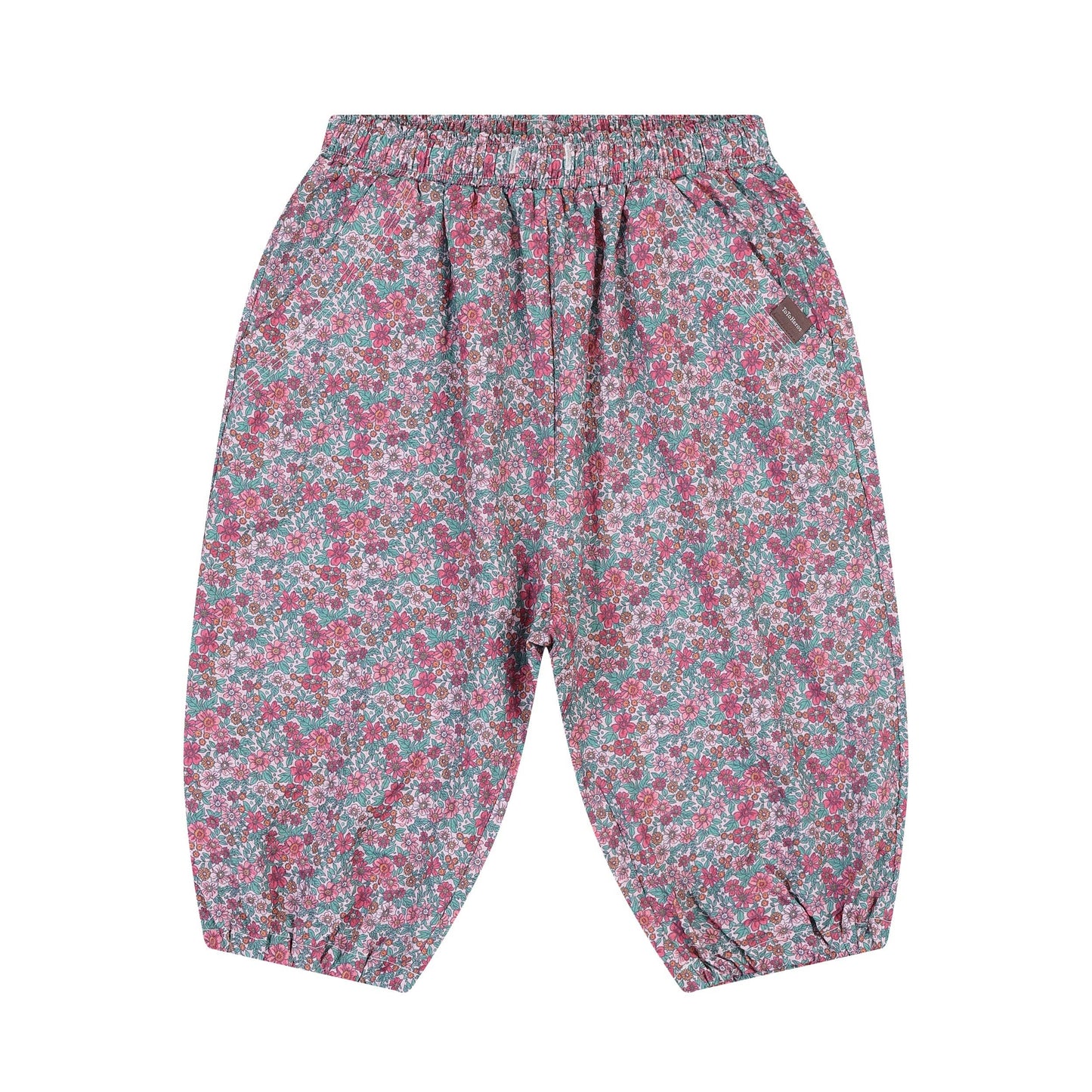 Floral Print Capri Balloon Baggy Pants