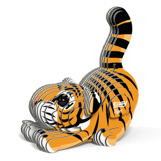 Eugy Tiger 3D Puzzle