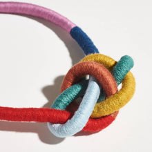 Load image into Gallery viewer, Water Bowline Rainbow Necklace

