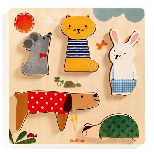 Wooden Pets Puzzle