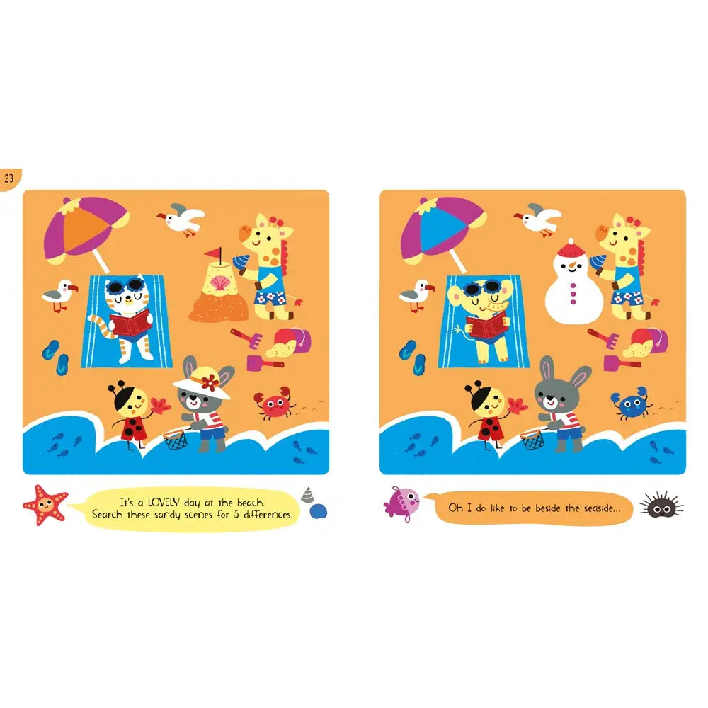 Little Children's Spot the Difference Book