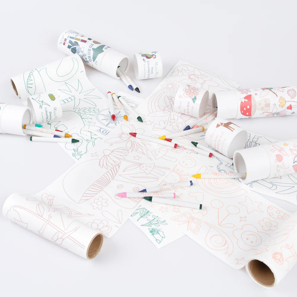 Dinosaur Coloring Roll