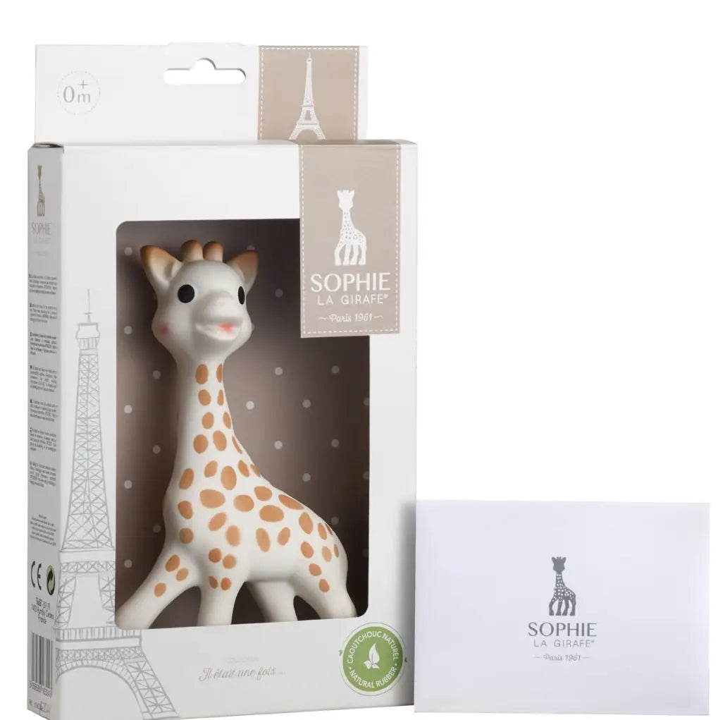 Sophie the Giraffe Baby Teether - Natural Rubber Teething Toy