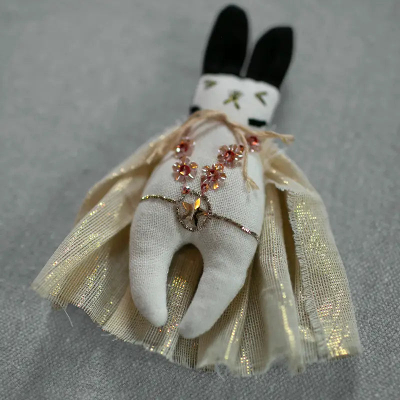 Viva Las Vegas Elvis Mouse, Cotton Ornament